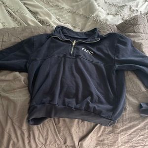 Brandy Melville Paris Quarter Zip